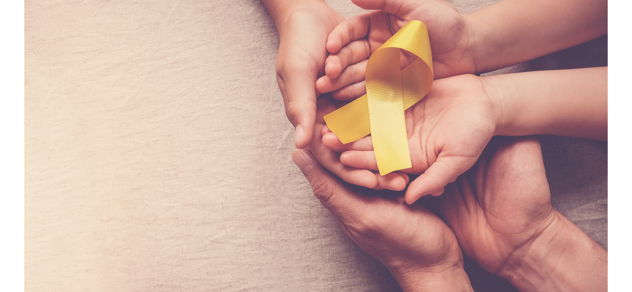 ruban jaune symbole de lutte contre l'endométriose
